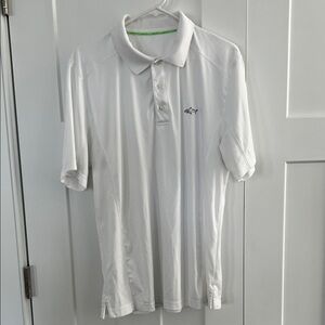 Greg Norman White Polo Shirt